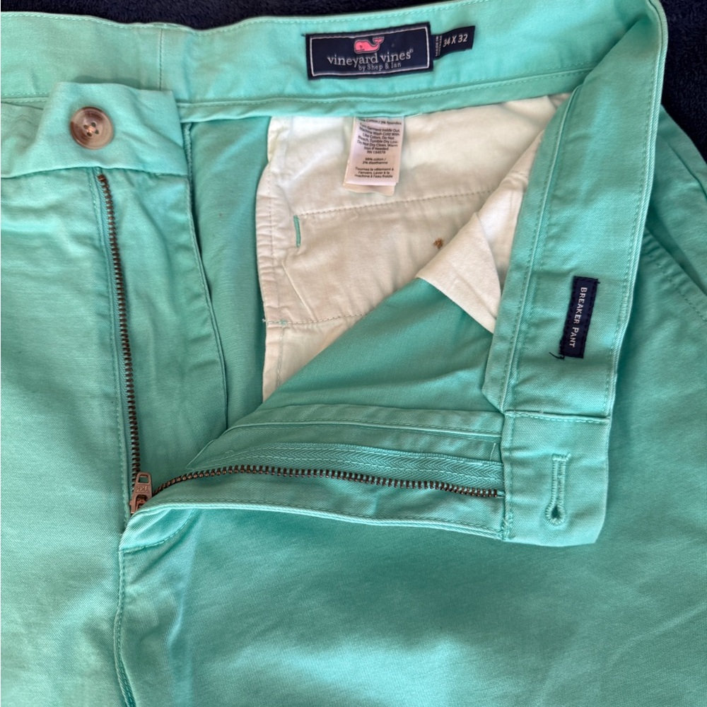 Vineyard Vines Aqua Green Chinos
